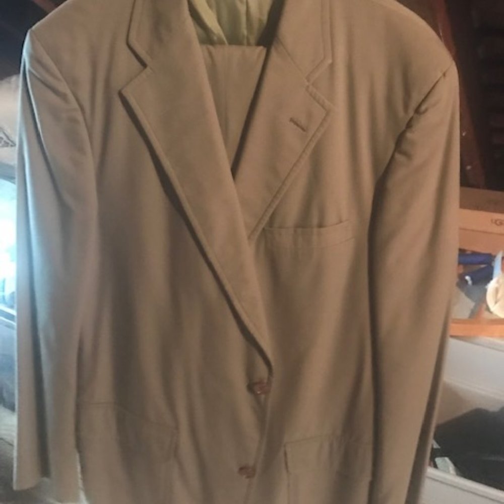 Khaki suit